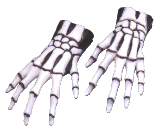 Skelett-Hände